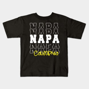 Napa city California Napa CA Kids T-Shirt